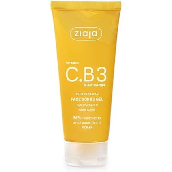 Exfolierande gel - ZIAJA - 100 ml - Vitamin C.B3 - Niacinamid - Alla hudtyper