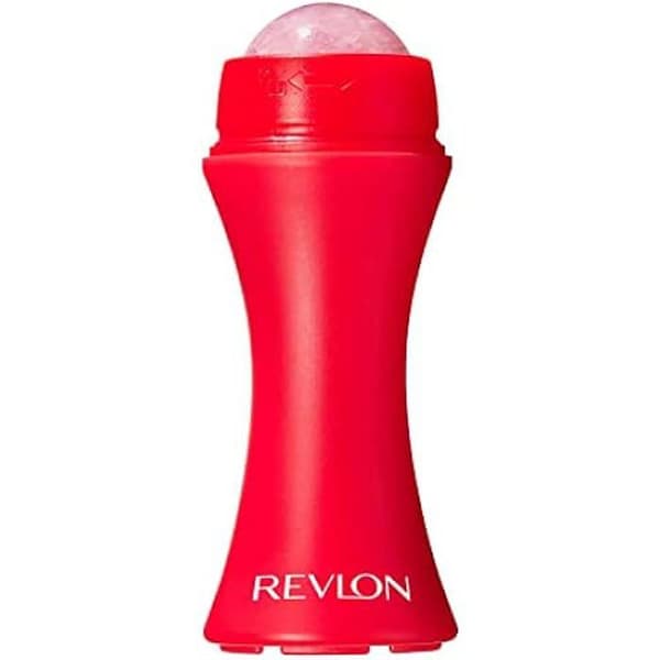 Massagerulle - REVLON - Skin Reviving Roller - Rose Quartz Stone - Hypoallergen - Känslig hud