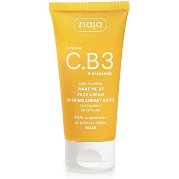 Ansiktskräm - ZIAJA - Wake Me Up - 50 ml - Niacinamid - Vitamin C - Satin