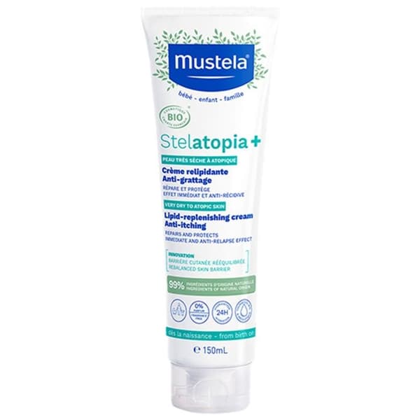 Mustela Stelatopia+ Anti-Itching Lipid-Replenising Cream 150 ml
