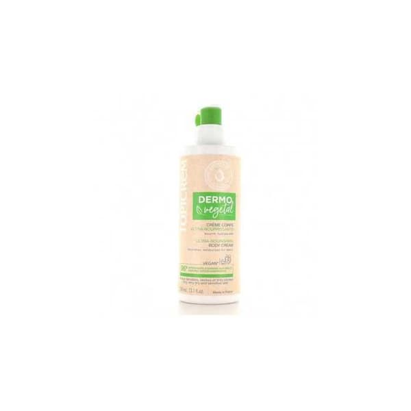 Crème Corps Ultra Nourrissante - TOPICREM - Dermo Végétal - 390 ml - Känslig hud - Utan parabener