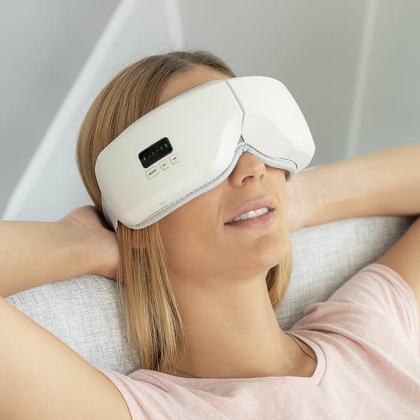 BRUGT 4-i-1 øjenmassager med luftkompression InnovaGoods (Refurbished A)