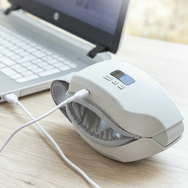 BRUKT 4-In-1 oogmassage-apparaat met luchtcompressie InnovaGoods (Fikset A)