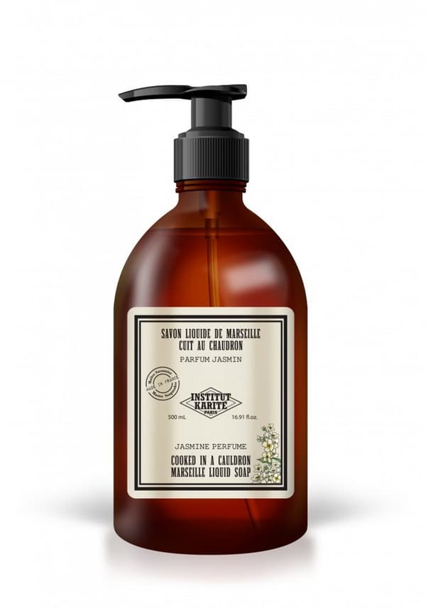 Institut Karite Vintage Collection Marseille Jasmin liquid soap, 500 ml