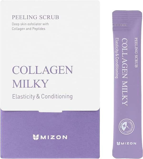 Mizon Collagen Milky Peeling Scrub 40x5g