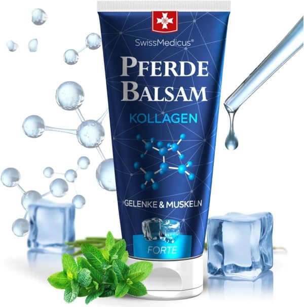 Swiss Medicus Pferdebalsam mit Kollagen forte kChlend 200ml