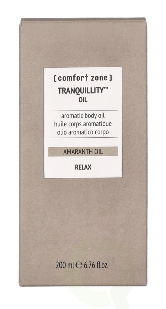 Comfort Zone Tranquillity Oil 200 ml Amaranth Oil - Relax