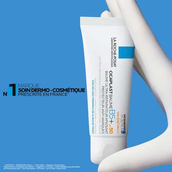 B5+ Ultra-Repairing Balm SPF50+ - La Roche-Posay - 40ml - Lugnar och lindrar irriterad hud