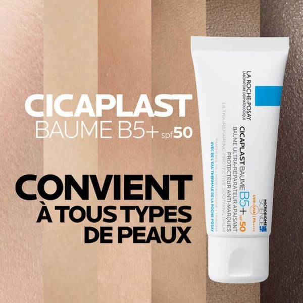 B5+ Ultra-Repairing Balm SPF50+ - La Roche-Posay - 40ml - Lugnar och lindrar irriterad hud