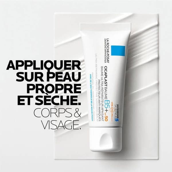 B5+ Ultra-Repairing Balm SPF50+ - La Roche-Posay - 40ml - Lugnar och lindrar irriterad hud