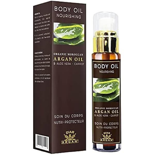 Kroppsvård - Nutri Skydd - 100% Naturlig Arganolja - 50 ml - Aloe Vera - Morot