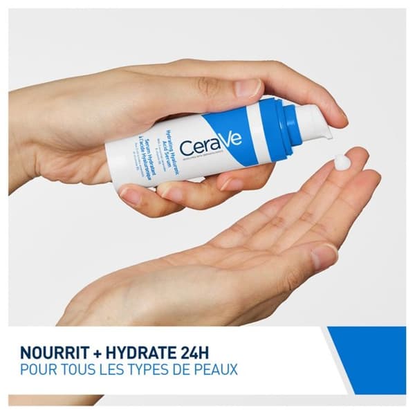 Sérum Hydratant - Cerave - Hyaluronsyra - 30 ml - Alla Hudtyper - Parfymfri