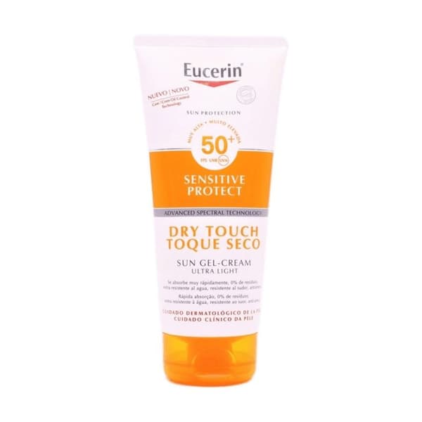 Mycket högt solskydd - EUCERIN - Sun Sensitive Protect - Gel - Känslig hud - SPF50
