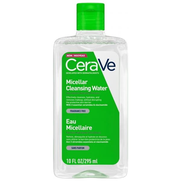 Micellärt vatten - Cerave - 295ml - Fuktgivande - Parfymfri - Känslig hud