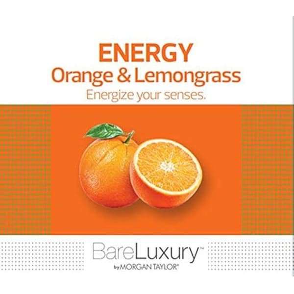 Morgan Taylor - BareLuxury - Hand &amp; Body Lotion - Apelsin &amp; Citrongräs - Energi - 8 oz