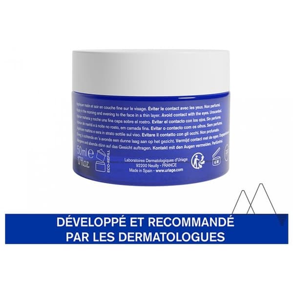 Reparativ kräm - Uriage - Cica Daily - 50 ml - Hypoallergen - Alla hudtyper