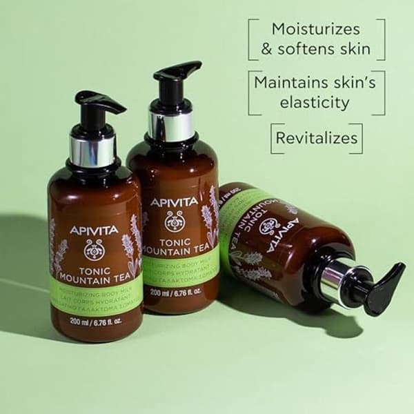 Kroppskrämer - APIVITA - BERGTE - 200 ml - Utan parabener - Alla hudtyper