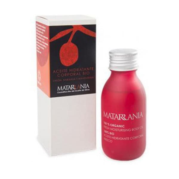 Ekologisk kroppsolja - Matarrania - 100 ml - Känslig hud - Patchouli Doft - Vitamin E