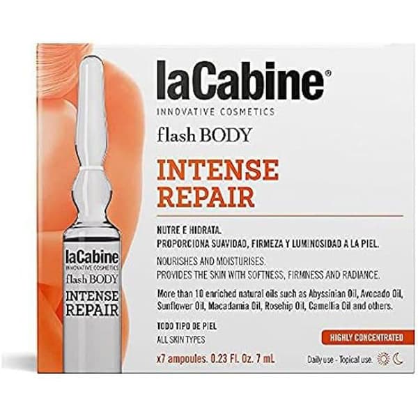 La Cabine Flash Body Intense Repair 7 ampuller à 7 ml