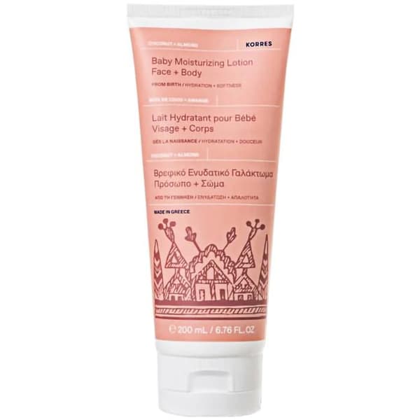 Korres Baby Body Milk med kokos och mandel 200 ml