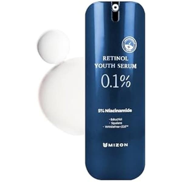 Anti-aging serum - MIZON - RETINOL YOUTH SERUM - 0,1% Retinol - Bakuchiol - Lyster och Fasthet