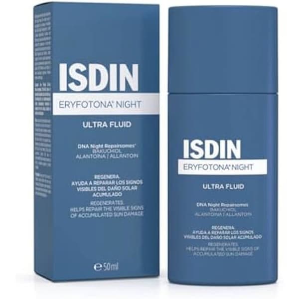 Nattserum - ISDIN - Eryfotona Night - Reparation av solskador - Flytande konsistens - 50ml