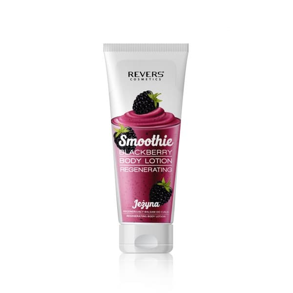Regenererende bodylotion SMOOTHIE Blackberry - Revers