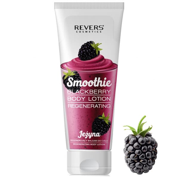 Regenererende bodylotion SMOOTHIE Blackberry - Revers