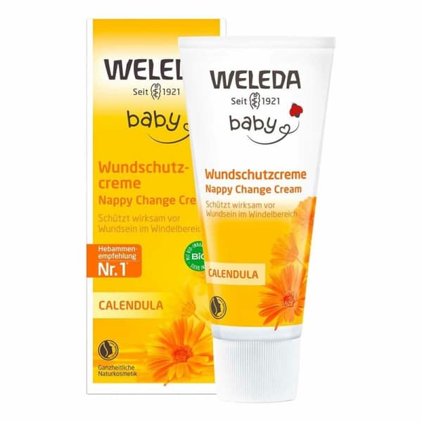 Skyddande blöjkräm Weleda Baby Calendula 75 ml