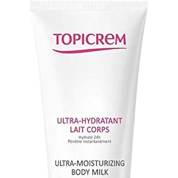 Kroppsmjölk - TOPICREM - Ultrafuktande - 75 ml - För torr hud - Återfuktande