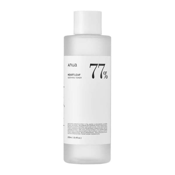 Tonique - ANUA - HEARTLEAF 77% SOOTHING TONER - 250 ml - Lugnande - Icke komedogen