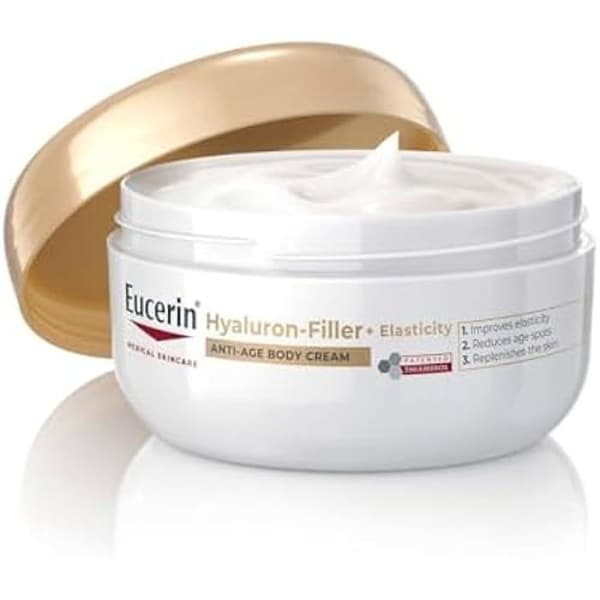 Anti-aging kräm - EUCERIN - Hyaluron Filler Elasticity - 200ml - Utan parabener - För alla hudtyper