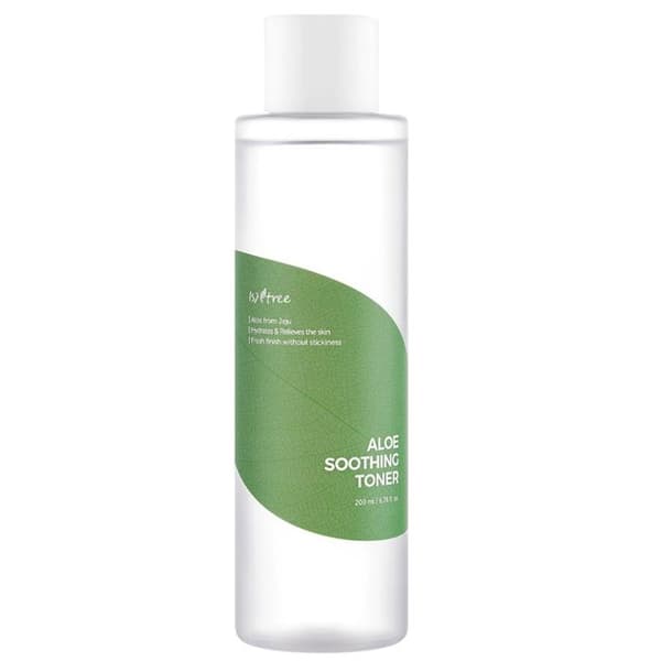 Isntree lugnande toner med aloe vera, 200 ml