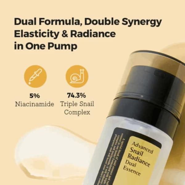 COSRX - ADVANCED SNAIL RADIANCE DUAL ESSENCE 80ML