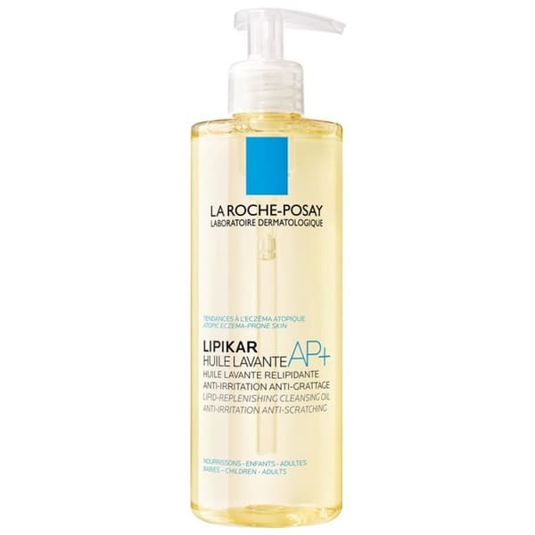 Tvättolja - La Roche Posay - Lipikar AP+ - 400ml - Torr hud - Parfymfri