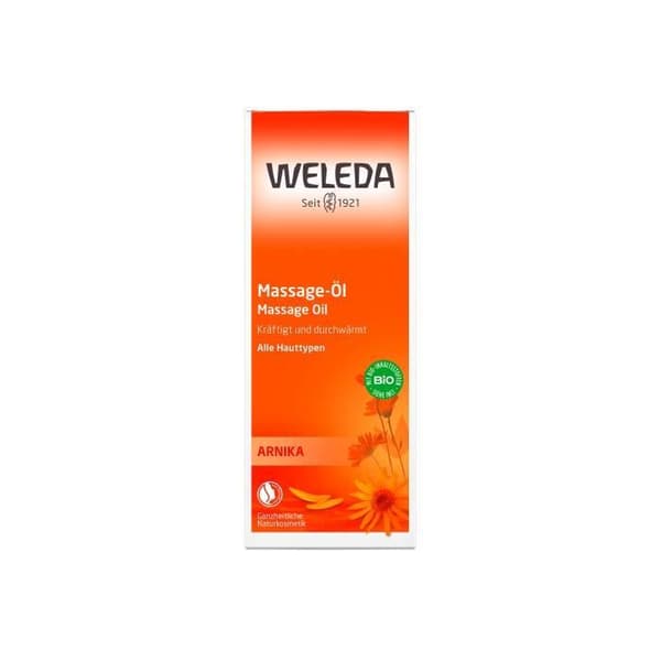 WELEDA Arnika Massageolja, 100 ml Huile