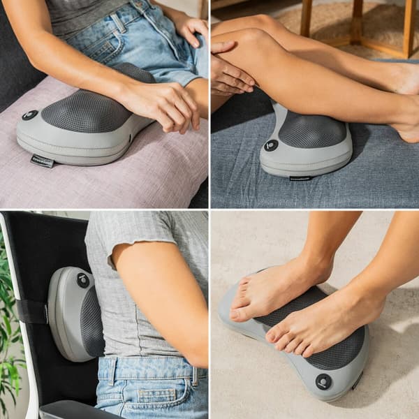 BRUGT Kompakt, genopladeligt shiatsu-massageapparat InnovaGoods (Refurbished B)