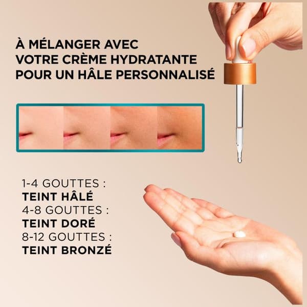 Garnier Ambre Solaire Natural Bronzer Set Serum och Mousse för Självbränning