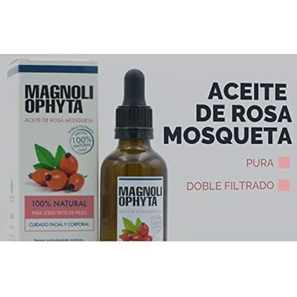Muscat rose oil - MAGNOLIOPHYTA - 50 ml - Ansikte och kropp - Anti-mörka fläckar - 100% naturligt