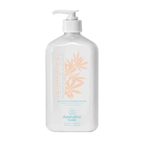 Australian Gold - Hemp Nation Sea Salt & Sandalwood Tan Extender Body Lotion 535 ml