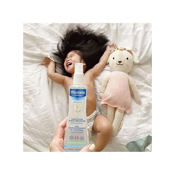 Parfym - Mustela - Bebe-barn - 200 ml - Unisex - Uppfriskande och stylingvatten
