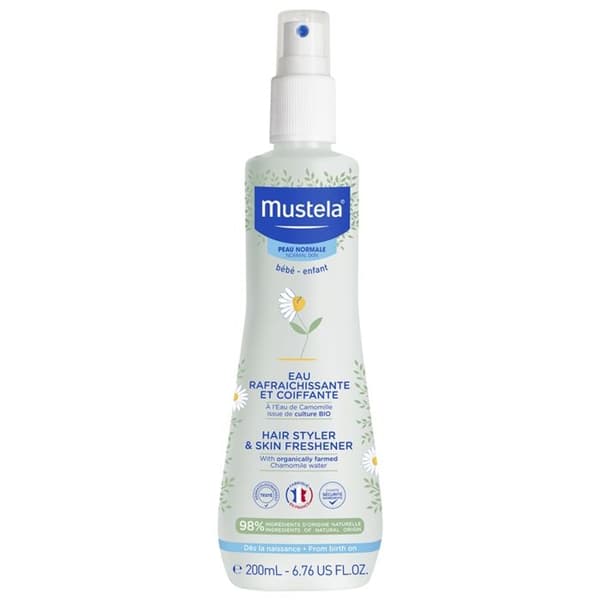 Parfym - Mustela - Bebe-barn - 200 ml - Unisex - Uppfriskande och stylingvatten