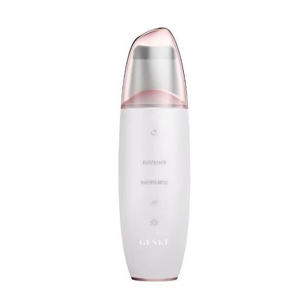 GESKE MICROCURRENT SKIN SCRUBBER & BLACKHEAD REMOVER LIMPIADOR 9 I 1 ROSE GULD