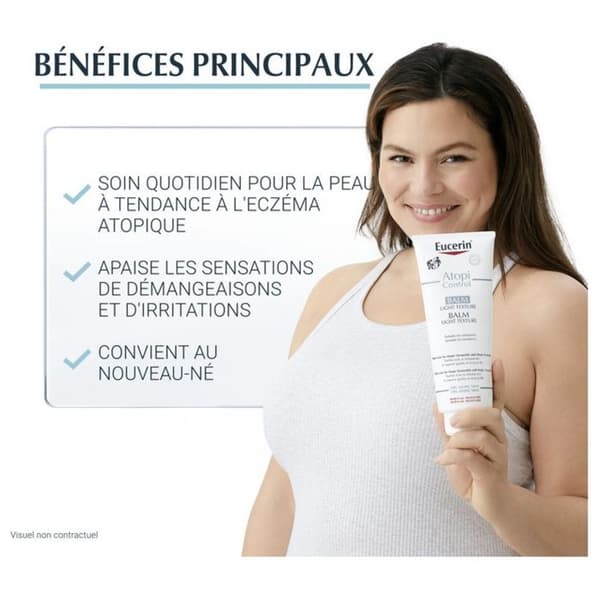 Baume - Eucerin - Atopicontrol - 400 ml - Hypoallergen - Torr hud