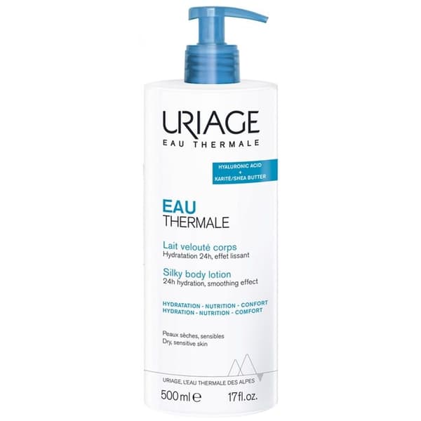 Lait Velouté Kropp - Uriage - 500ml - Fuktgivande - Icke fet - Hyaluronsyra