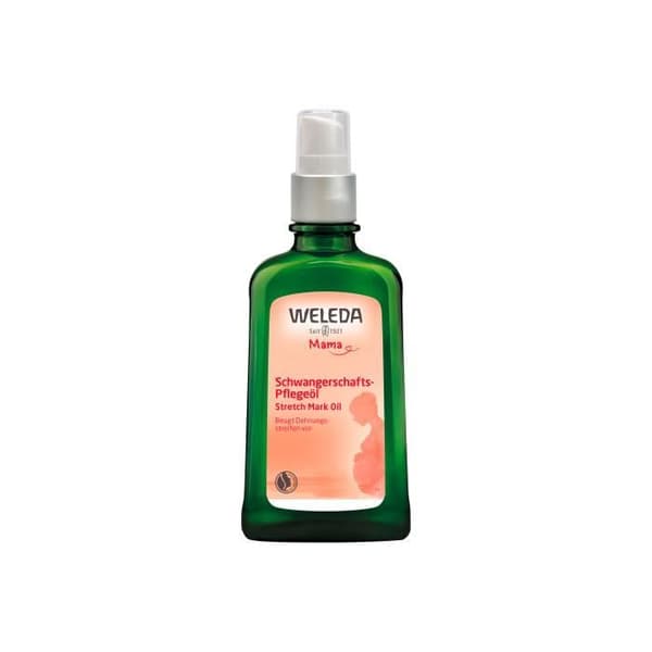 Olja - Weleda - Graviditetsvårdsolja - 100 ml - Känslig hud - Återfuktande kropp