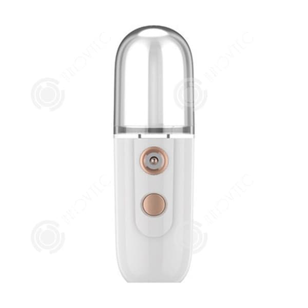 INN Mini fuktspruta återfuktande nano 30ml fylls med vatten när som helst bärbar USB-uppladdningsbar för resa vardagsliv vit