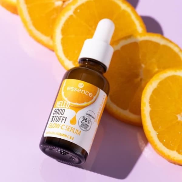 Sérum - Essence - Glow-C Hej, Bra Stuff! - 30ml - Hypoallergenisk - Naturlig lyster