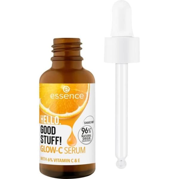 Sérum - Essence - Glow-C Hej, Bra Stuff! - 30ml - Hypoallergenisk - Naturlig lyster