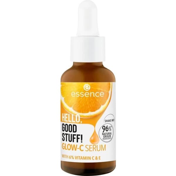 Sérum - Essence - Glow-C Hej, Bra Stuff! - 30ml - Hypoallergenisk - Naturlig lyster